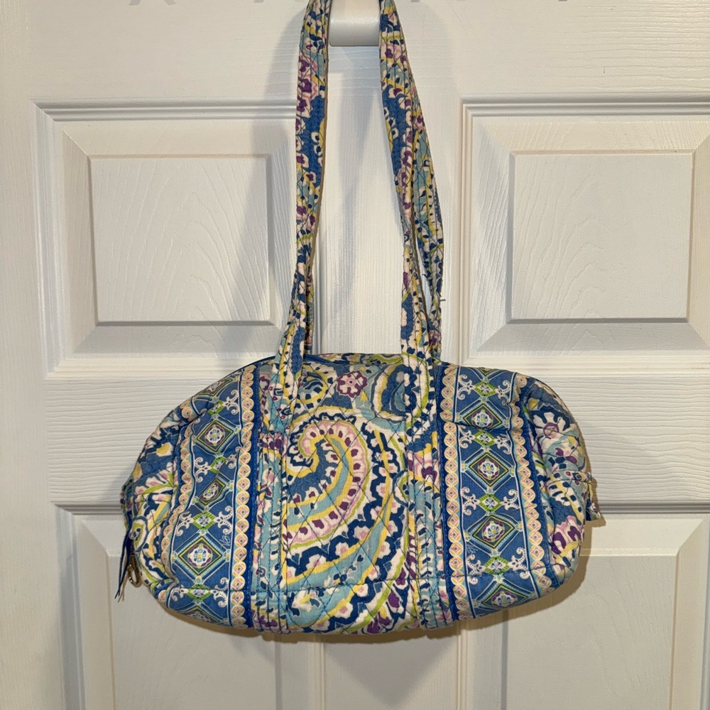 Vera Bradley Blue Paisley Shoulder Bag